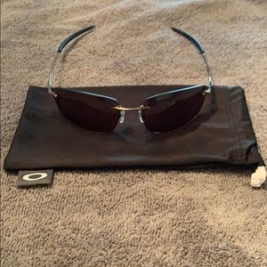 Oakley Nanowire 1.0 Polarized Sunglasses- Bronze